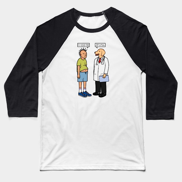 Don't Worry Baseball T-Shirt by Plan B